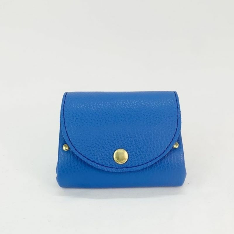 YUICHI TACHIYAMA acordion wallet mini adria tropic blue ユウイチ