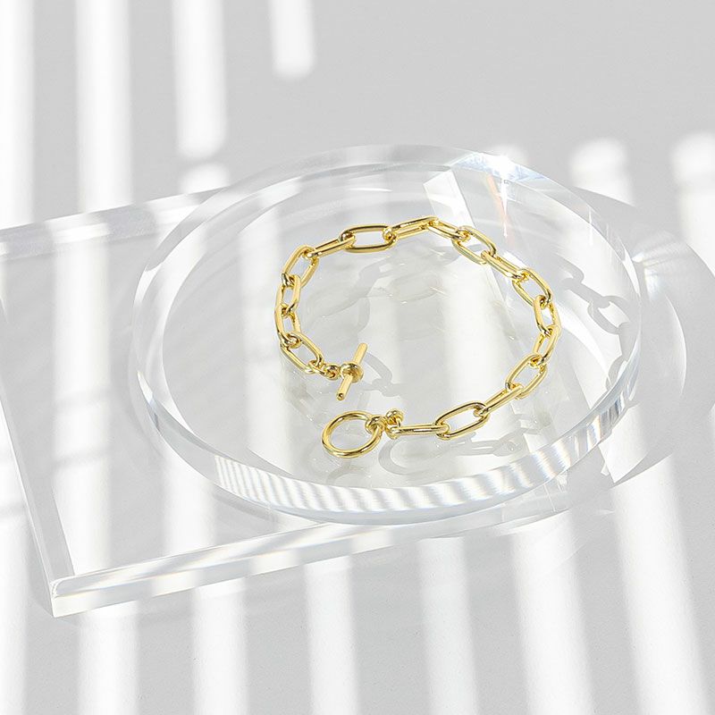 BYOKA G.CLASSIC CHAIN BRACELET GOLD GW0401 ビョーカ