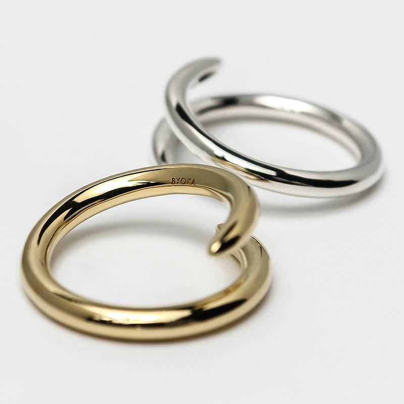 BYOKA IVY RING GOLD GR2201 ビョーカ リング ゴールド GR2201