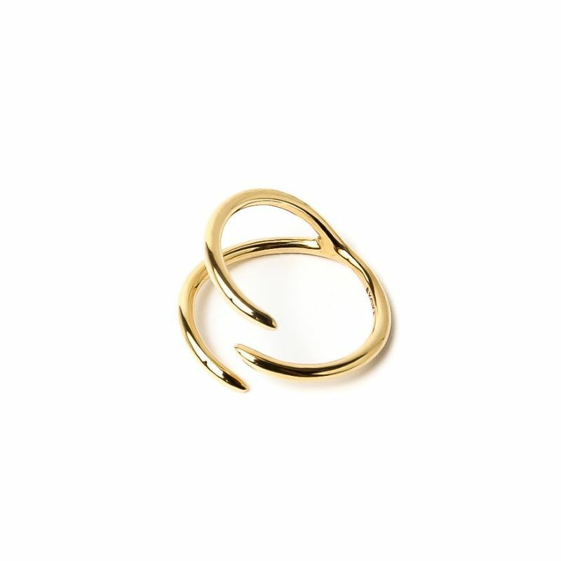 BYOKA BRANCH RING SILVER GR2501 ビョーカ リング ゴールド GR2501