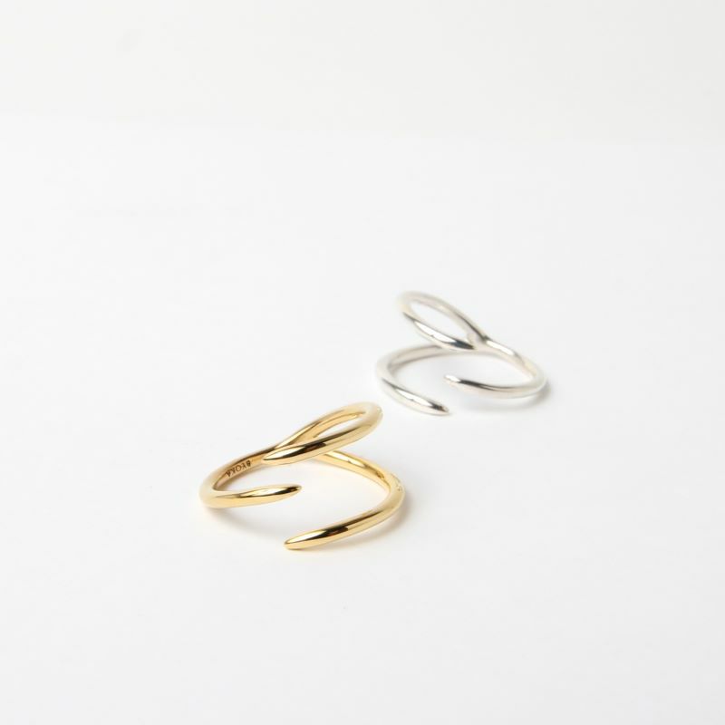 BYOKA BRANCH RING SILVER GR2501 ビョーカ リング ゴールド GR2501