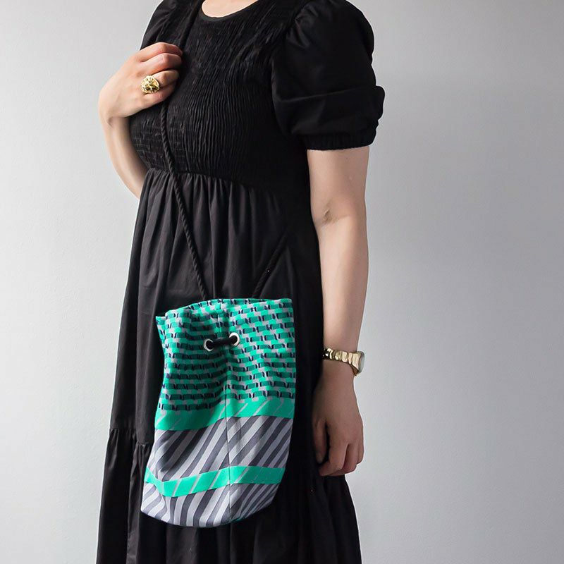 POLS SANGO TRIANGLE BAG ポルス  トライアングル バッグ グリーン A-TRBG-SNG-2104-GRN