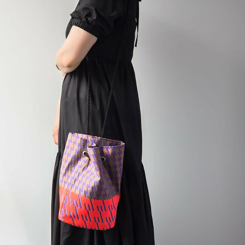 POLS SANGO TRIANGLE BAG ポルス トライアングル バッグ パープル A-TRBG-INA-2104-PUR