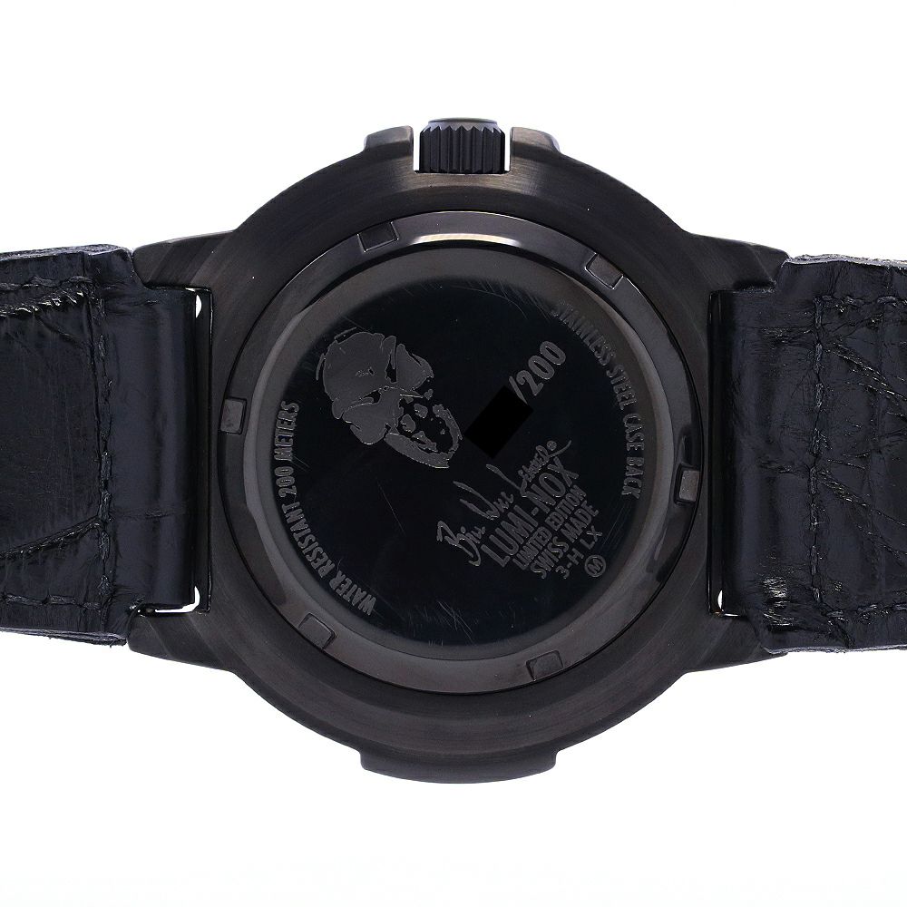 中古】LUMINOX BILL WALL LEATHER LIMITED TO 200 ルミノックス ビル 