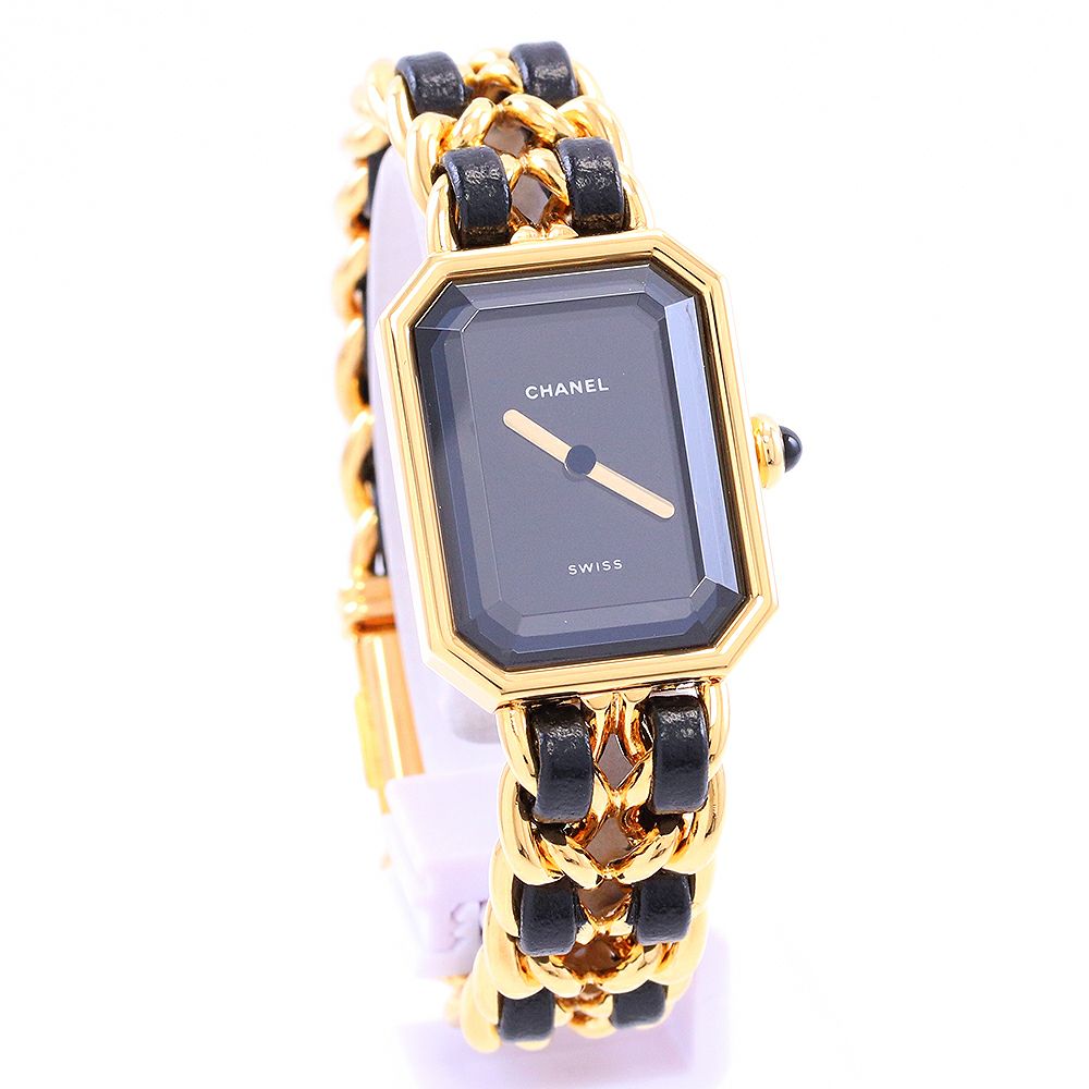 中古】CHANEL PREMIERE SMALL SIZE BRACELET シャネル プルミエール S 