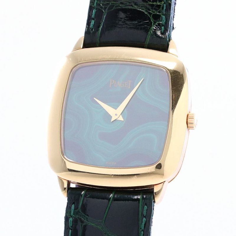 中古】PIAGET MECHANIC CUSHION-SHAPED WATCH ピアジェ メカニック 