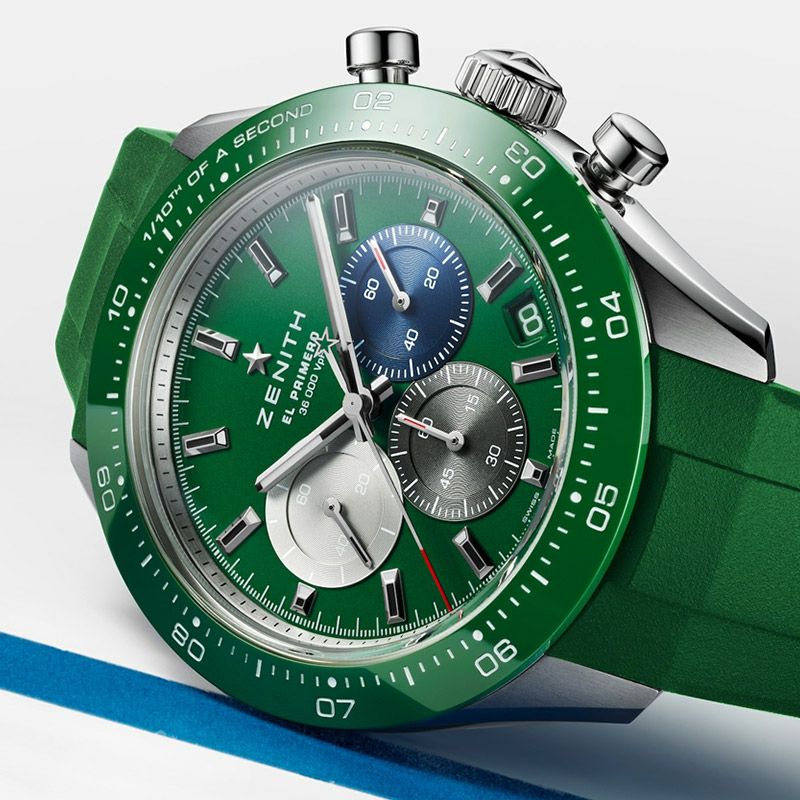 ZENITH Chronomaster Sport Green ゼニス クロノマスター スポーツ 