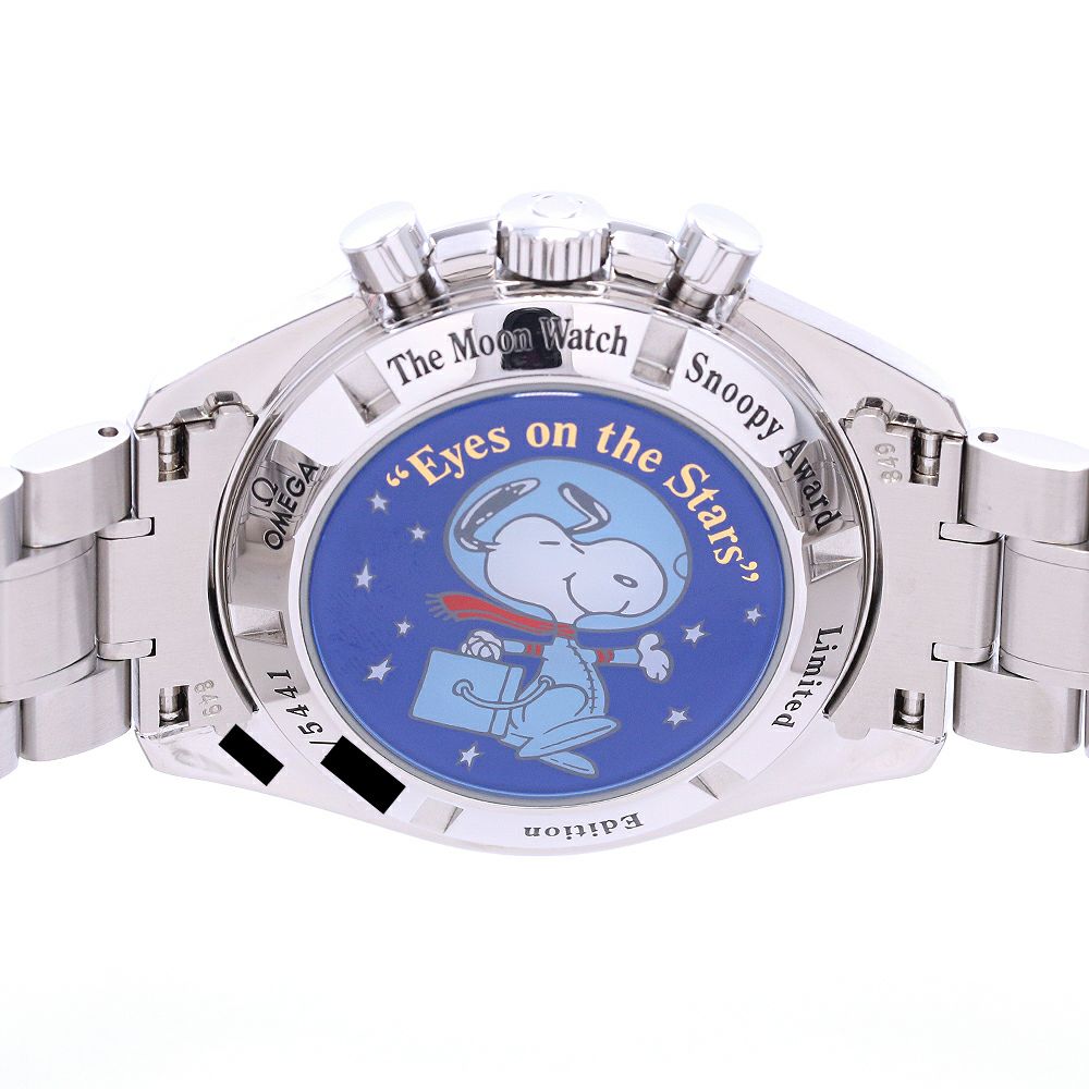 中古】OMEGA SPEEDMASTER PROFESSIONAL MOONWATCH SNOOPY AWARD オメガ 