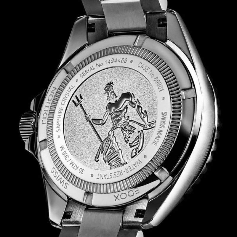 EDOX NEPTUNIAN GRANDE RESERVE DATE AUTOMATIC エドックス ネプチュニアン グランデ リザーブ デイト オートマティック 80801-3NM-NIN