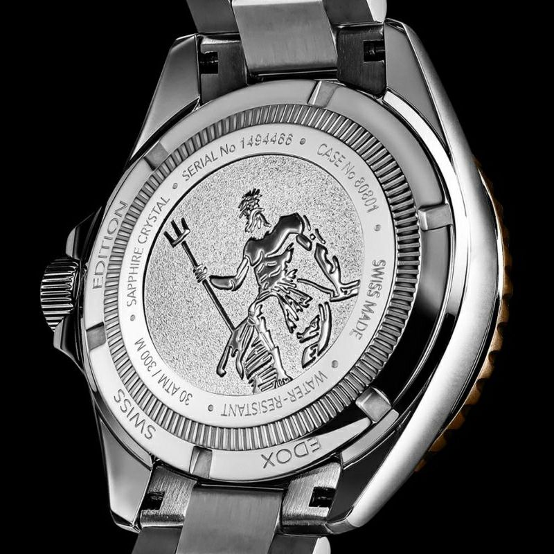 EDOX NEPTUNIAN GRANDE RESERVE DATE AUTOMATIC エドックス ネプチュニアン グランデ リザーブ デイト オートマティック 80801-3NRM-NIR