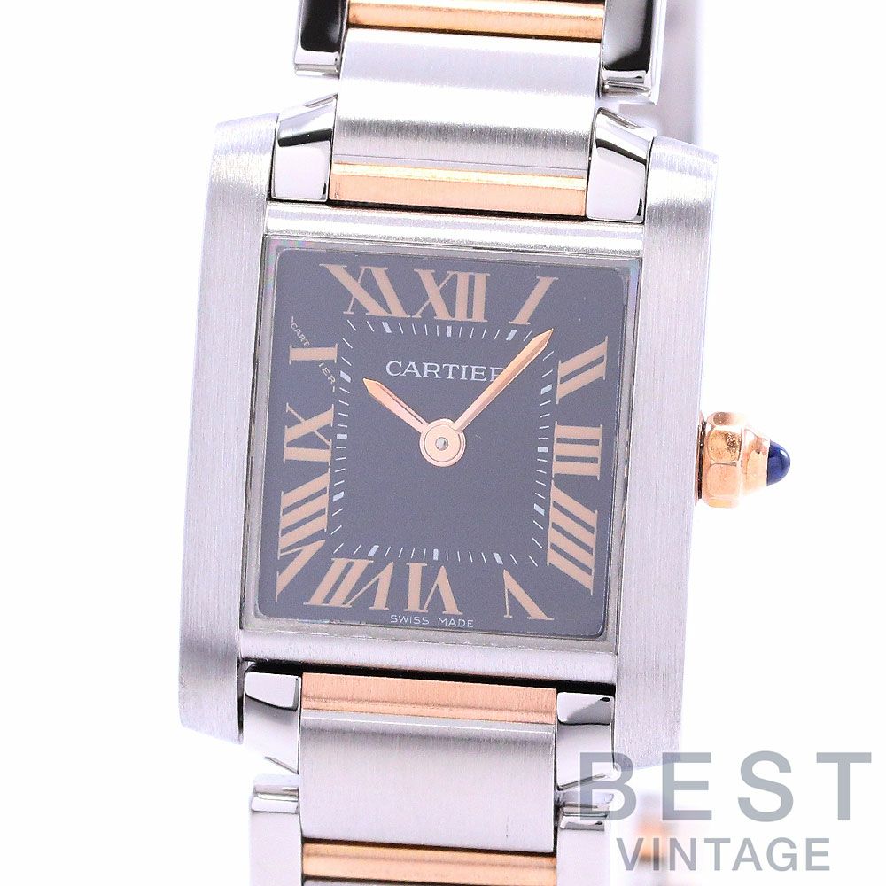中古】CARTIER TANK FRANCAISE SMALL MODEL 2009 CHRISTMAS ASIA 