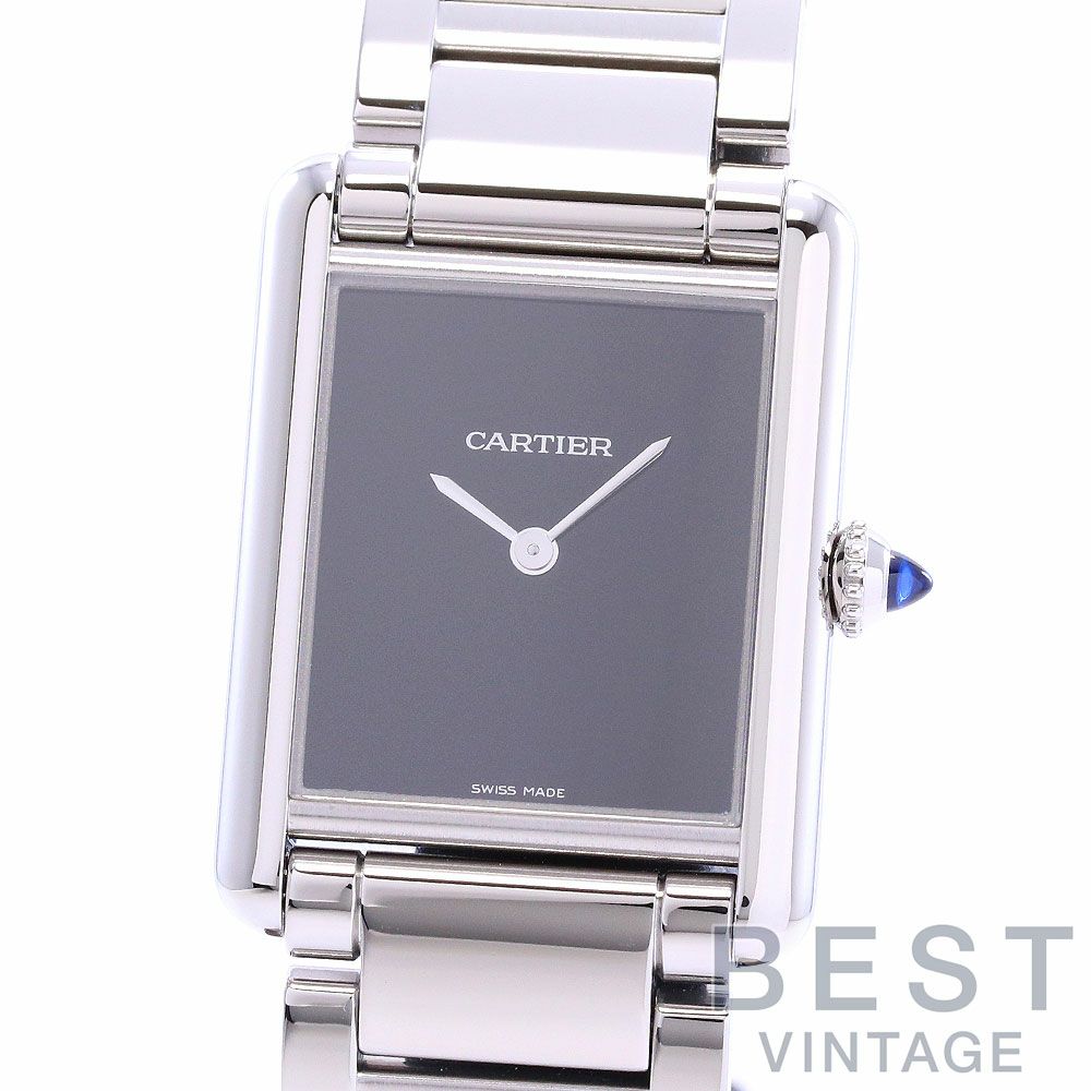 中古】CARTIER TANK MUST DE CARTIER WATCH LARGE MODEL カルティエ 