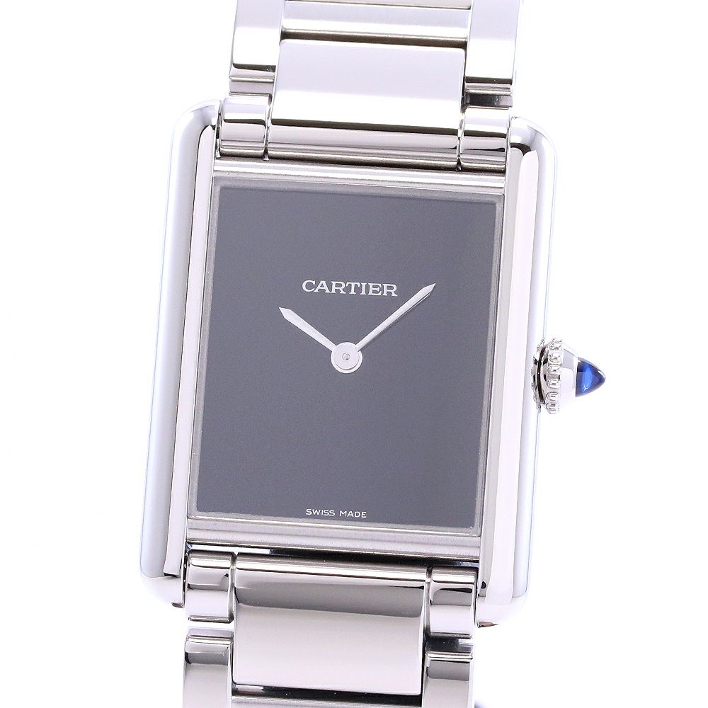 中古】CARTIER TANK MUST DE CARTIER WATCH LARGE MODEL カルティエ 