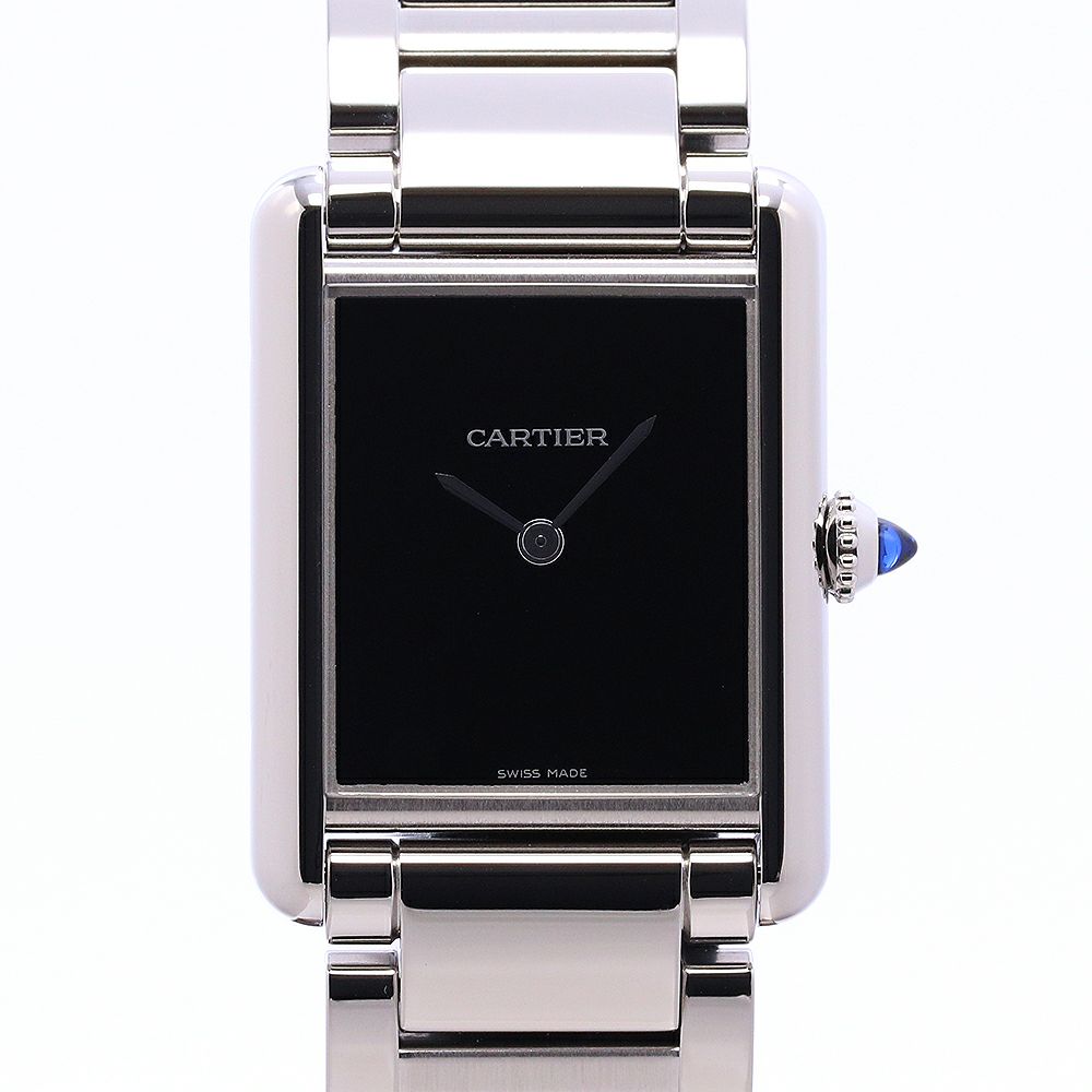 中古】CARTIER TANK MUST DE CARTIER WATCH LARGE MODEL カルティエ 