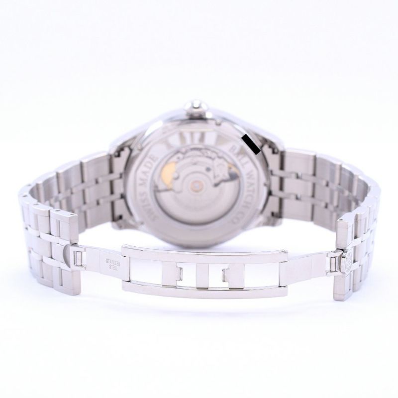 【中古】BALL WATCH TRAINMASTER MOONPHASE ボール・ウォッチ トレインマスター ムーンフェイズ NM3082D-SJ-BE