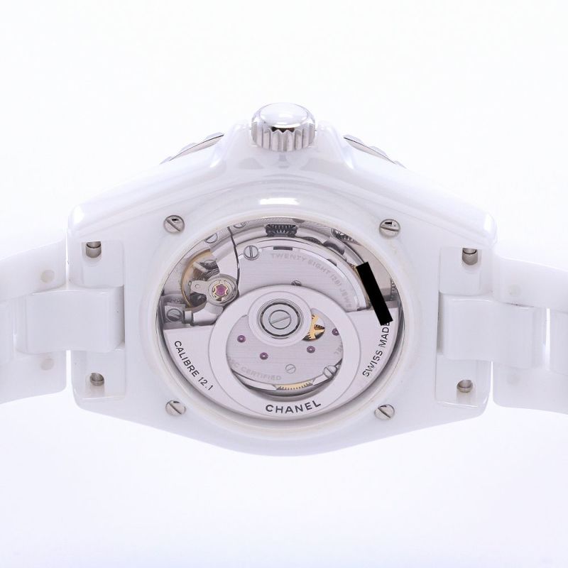【中古】CHANEL J12 CALIBER 12.1 DIAMOND BEZEL 38MM シャネル J12 キャリバー 12.1 ダイヤモンドベゼル 38MM H7189
