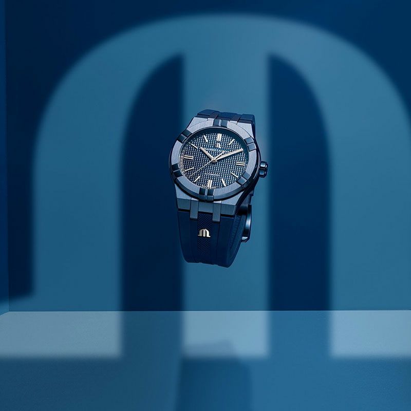 MAURICE LACROIX AIKON AUTOMATIC 39mm BLUE PVD LIMITED EDITION 