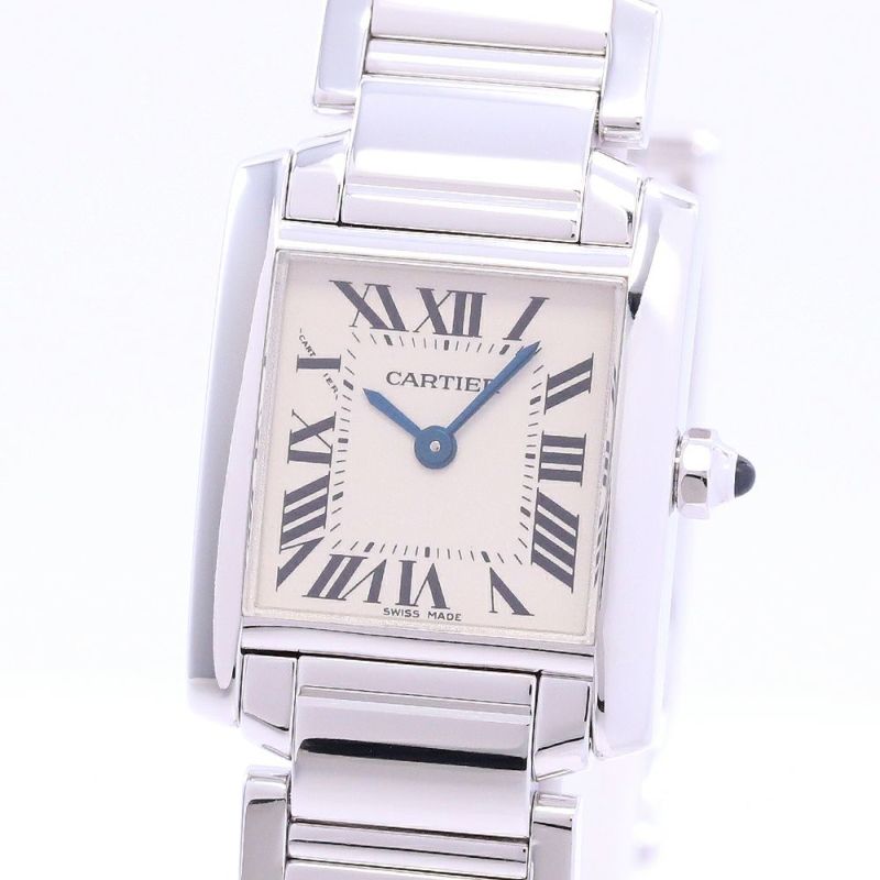 中古】CARTIER TANK FRANCAISE WATCH SMALL MODEL カルティエ タンク フランセーズ ウォッチ SM /  タンクフランセーズSM W50012S3｜ヴィンテージブランド｜時計・腕時計の通販サイトBEST ISHIDA（正規・中古販売店）