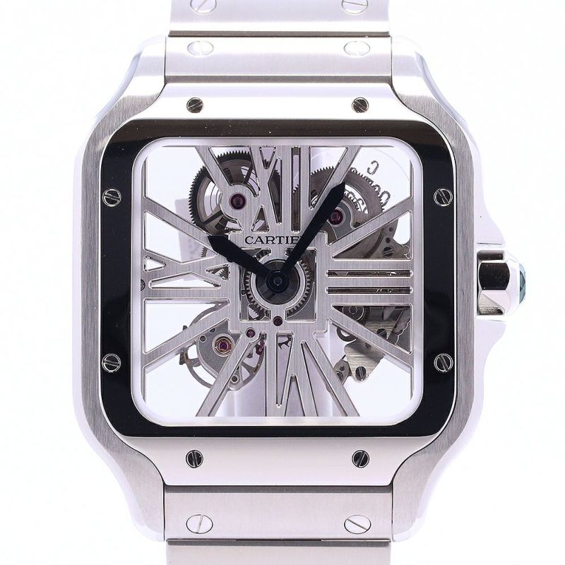 中古】CARTIER SANTOS DE CARTIER WATCH LARGE MODEL SKELETON カルティエ サントス ドゥ カルティエ  ウォッチ LM スケルトン WHSA0015｜ヴィンテージブランド｜時計・腕時計の通販サイトBEST ISHIDA（正規・中古販売店）