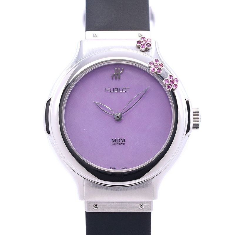 中古】HUBLOT MDM FLOWERS ウブロ MDM フラワーズ 1420.1 (1420.AME.1