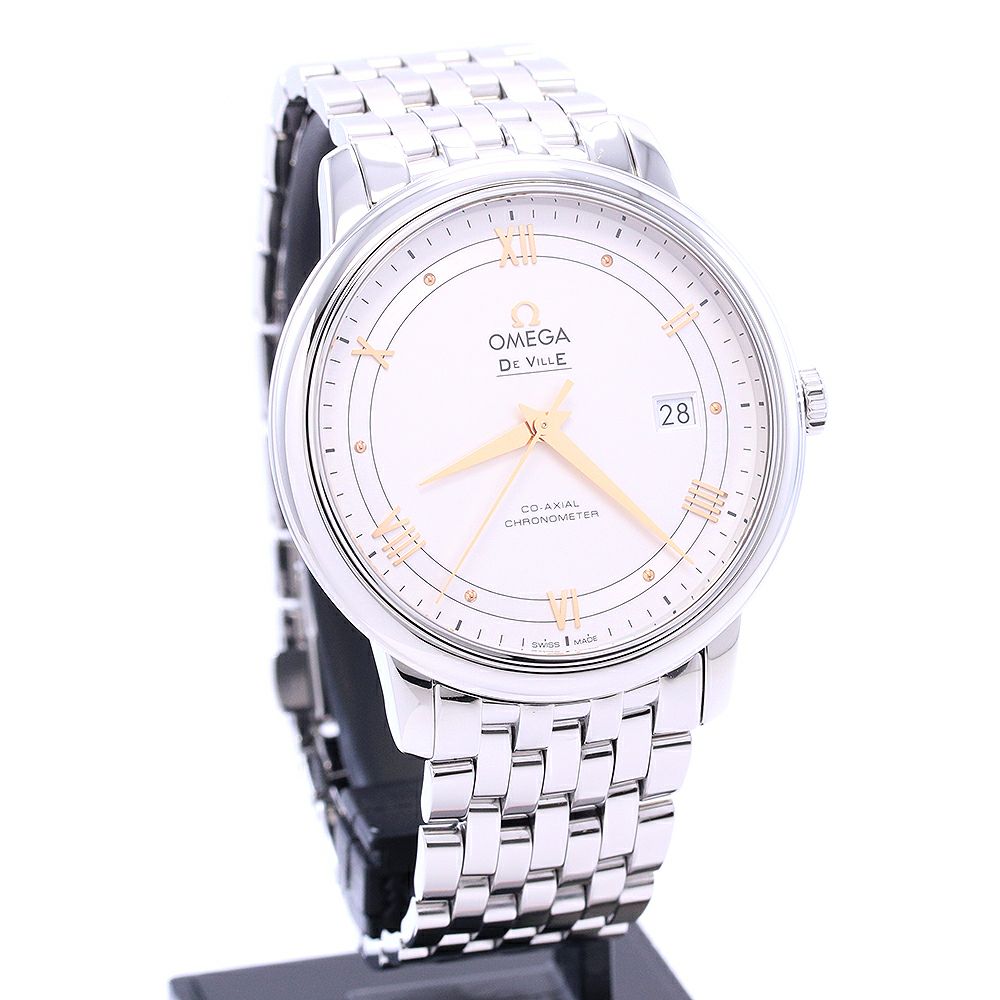中古】OMEGA DE VILLE PRESTIGE 39.5MM CO-AXIAL オメガ デ・ヴィル 