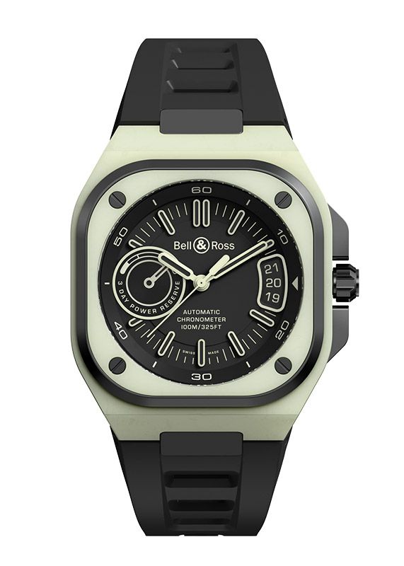 ベル＆ロス BR-X5 グリーン ラム BRX5R-LUM-TC/SRB