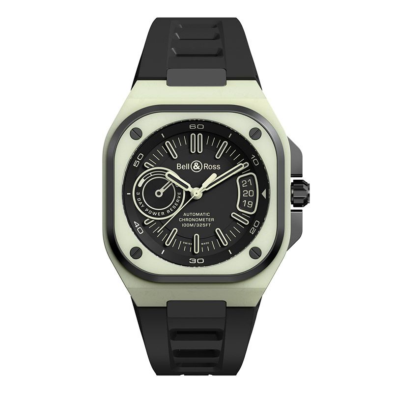 ベル＆ロス BR-X5 グリーン ラム BRX5R-LUM-TC/SRB