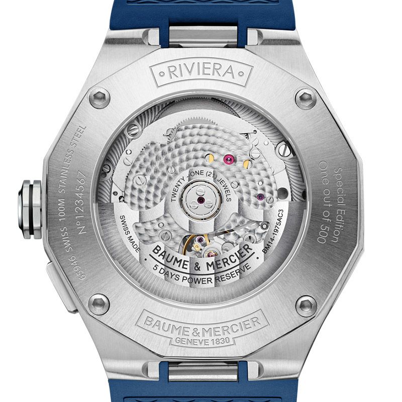 ボーム＆メルシエ リビエラ ボーマティック タイドグラフ 世界500本限定 M0A10761