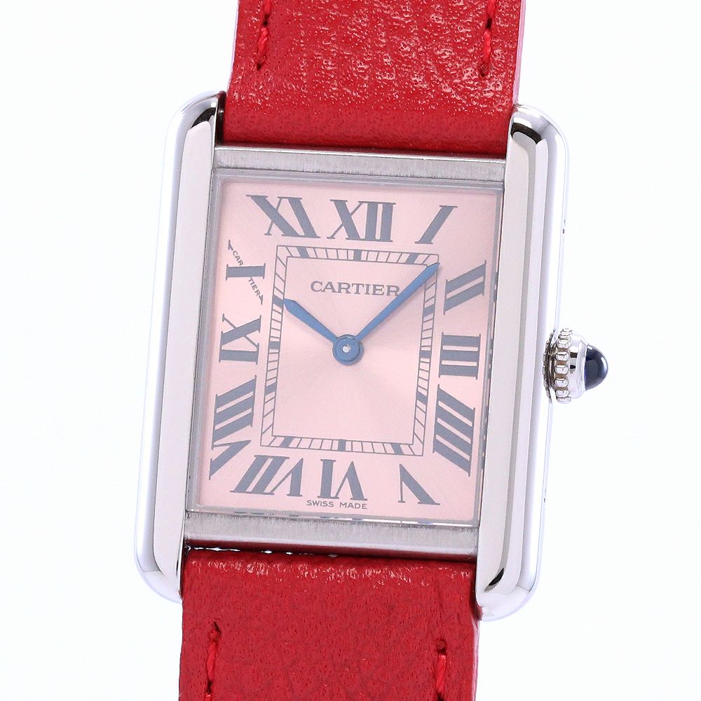 【中古】CARTIER TANK SOLO SMALL MODEL カルティエ タンクソロSM W5200000
