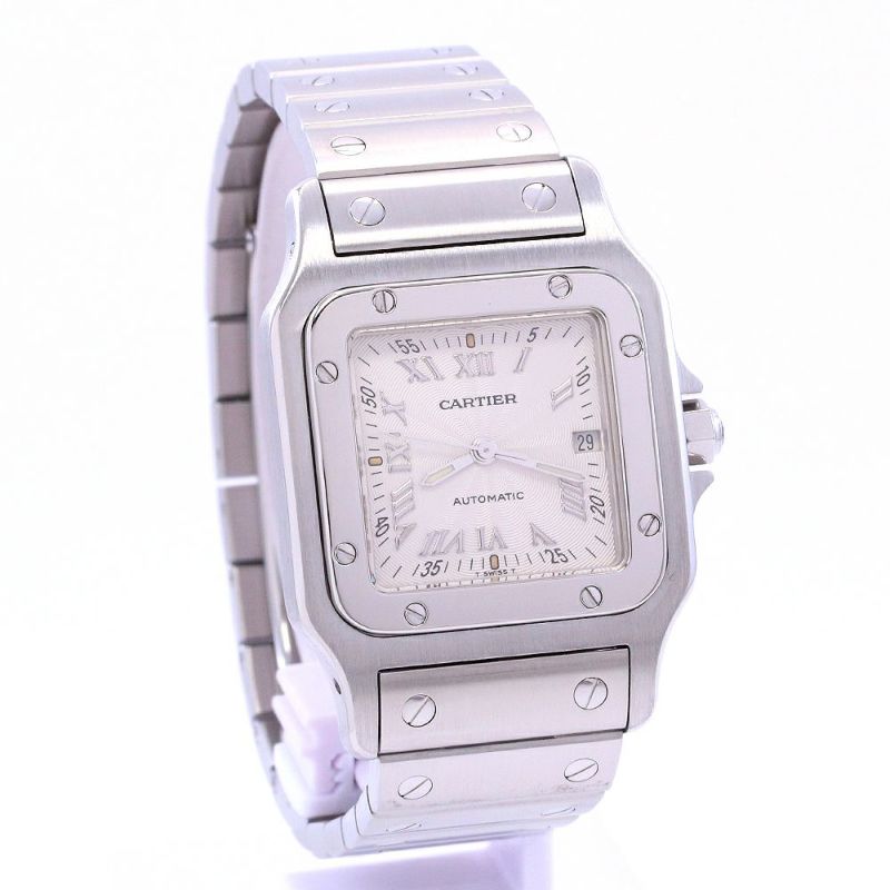 中古】CARTIER SANTOS GALBEE LM 20TH ANNIVERSARY カルティエ 