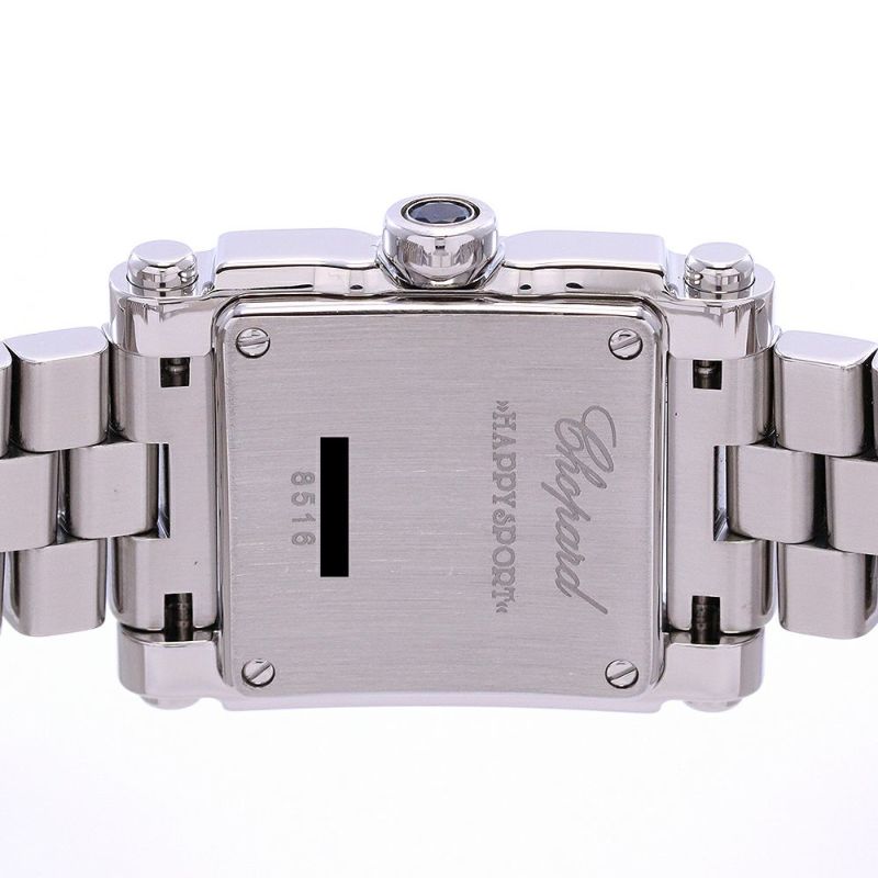 中古】CHOPARD HAPPY SPORT SQUARE SMALL ショパール ハッピースポーツ スクエア スモール  278516-3006｜ヴィンテージブランド｜時計・腕時計の通販サイトBEST ISHIDA（正規・中古販売店）