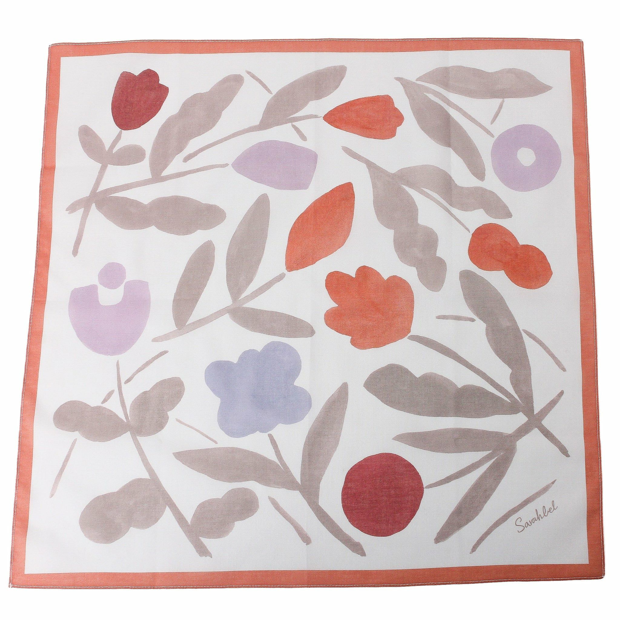 Sarahbel Handkerchief Flower Grden サラベル ハンカチ H-FG