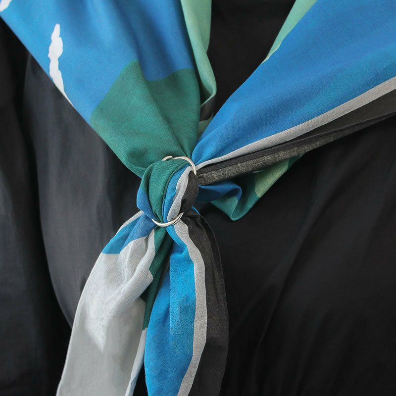 Sarahbel Cotton scarf Mountain サラベル コットンスカーフ SAB-cot-scarf-mountain