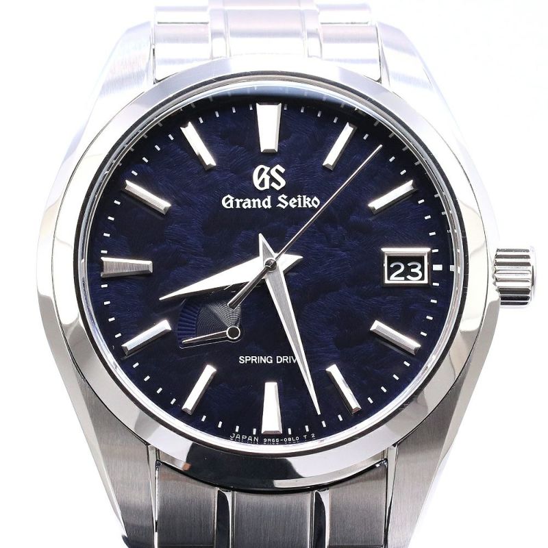 【中古】GRAND SEIKO HERITAGE COLLECTION KATSU IRO グランドセイコー ヘリテージコレクション 勝色(かついろ) SBGA469 (9R65-0EF0)