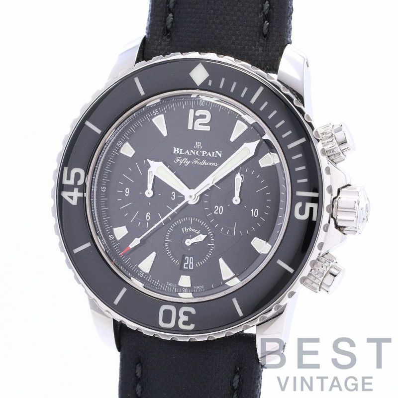 中古】BLANCPAIN FIFTY FATHOMS FLYBACK CHRONOGRAPH ブランパン