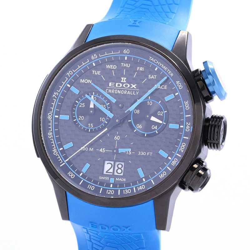 中古】EDOX CHRONORALLY 1 CHRONOGRAPH SAUBER F1 TEAM エドックス ...