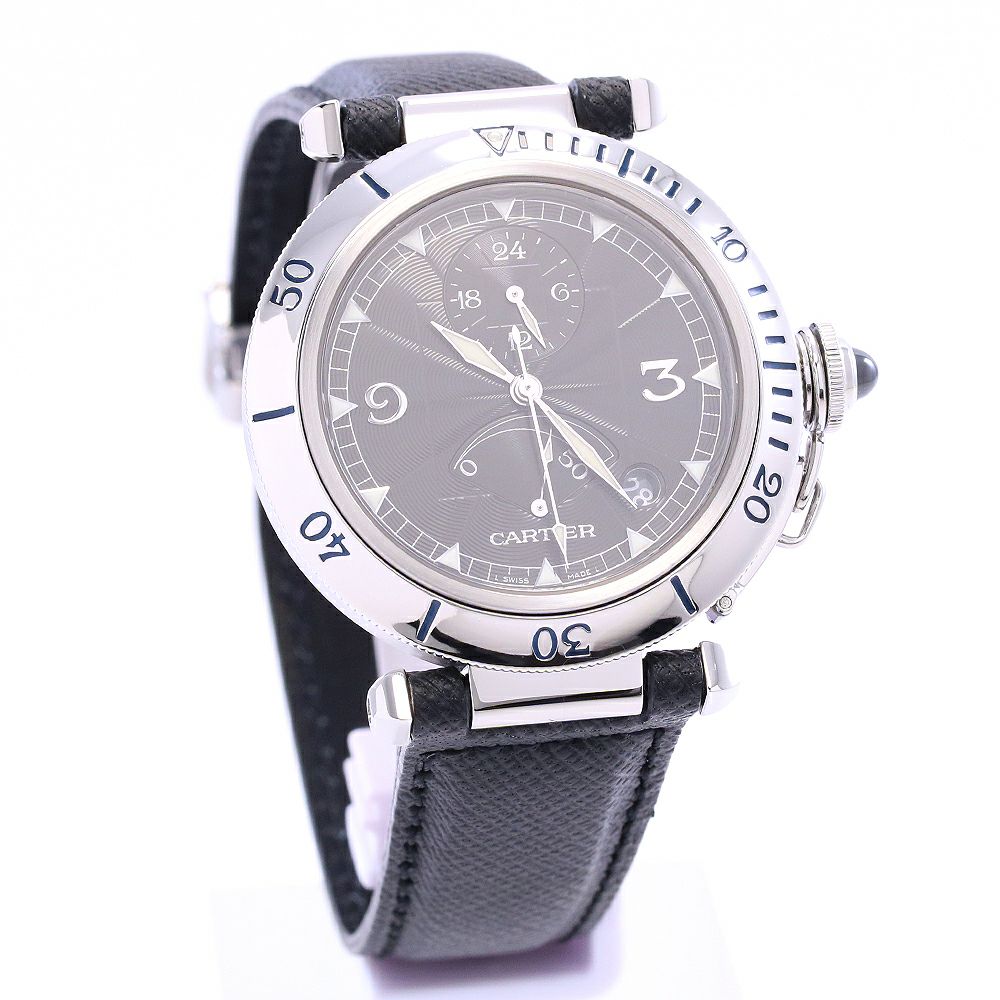 中古】CARTIER PASHA N950 GMT POWER RESERVE / PASHA DE CARTIER 