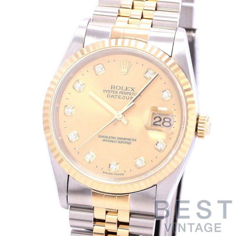 中古】ROLEX OYSTER PERPETUAL DATEJUST ロレックス オイスター