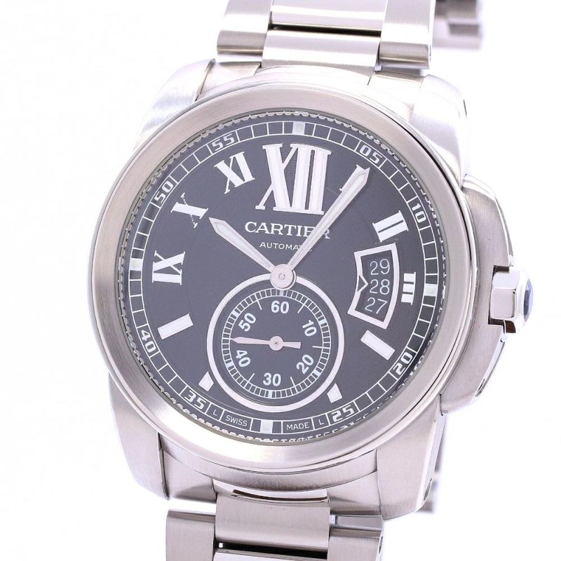 中古】CARTIER CALIBRE DE CARTIER WATCH LARGE MODEL カルティエ カリブル ドゥ カルティエ ウォッチ LM  W7100016｜ヴィンテージブランド｜時計・腕時計の通販サイトBEST ISHIDA（正規・中古販売店）