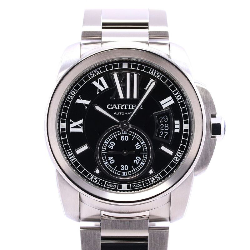 中古】CARTIER CALIBRE DE CARTIER WATCH LARGE MODEL カルティエ ...