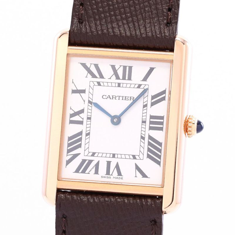 【中古】CARTIER TANK SOLO WATCH LM / TANK SOLO LARGE MODEL , カルティエ タンク ソロ ウォッチ  LM / タンクソロLM , W5200025