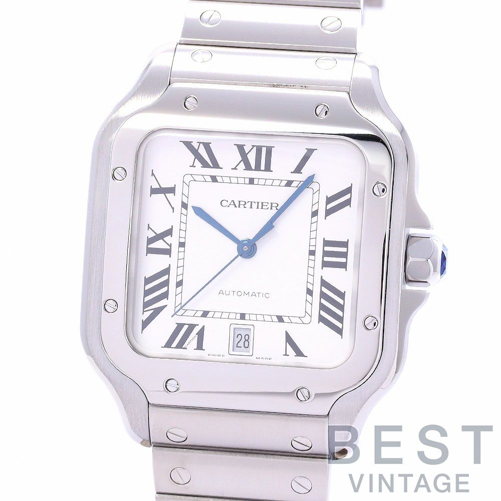 中古】CARTIER SANTOS DE CARTIER WATCH LARGE MODEL カルティエ  