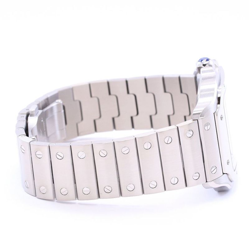 【中古】CARTIER SANTOS DE CARTIER WATCH LARGE MODEL カルティエ サントス ドゥ カルティエ ウォッチ LM WSSA0018