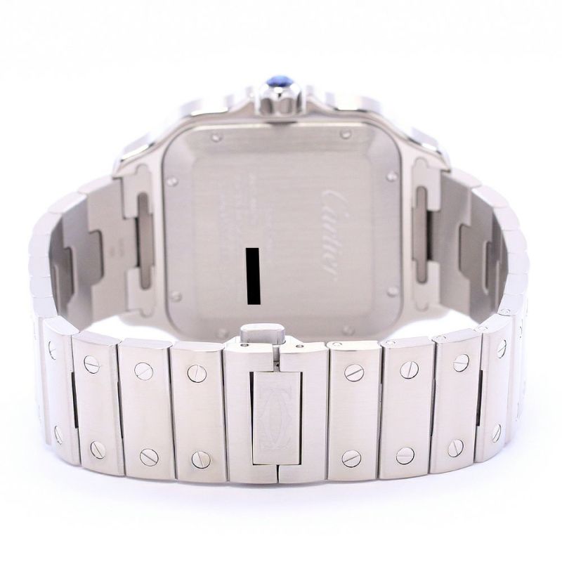 【中古】CARTIER SANTOS DE CARTIER WATCH LARGE MODEL カルティエ サントス ドゥ カルティエ ウォッチ LM WSSA0018