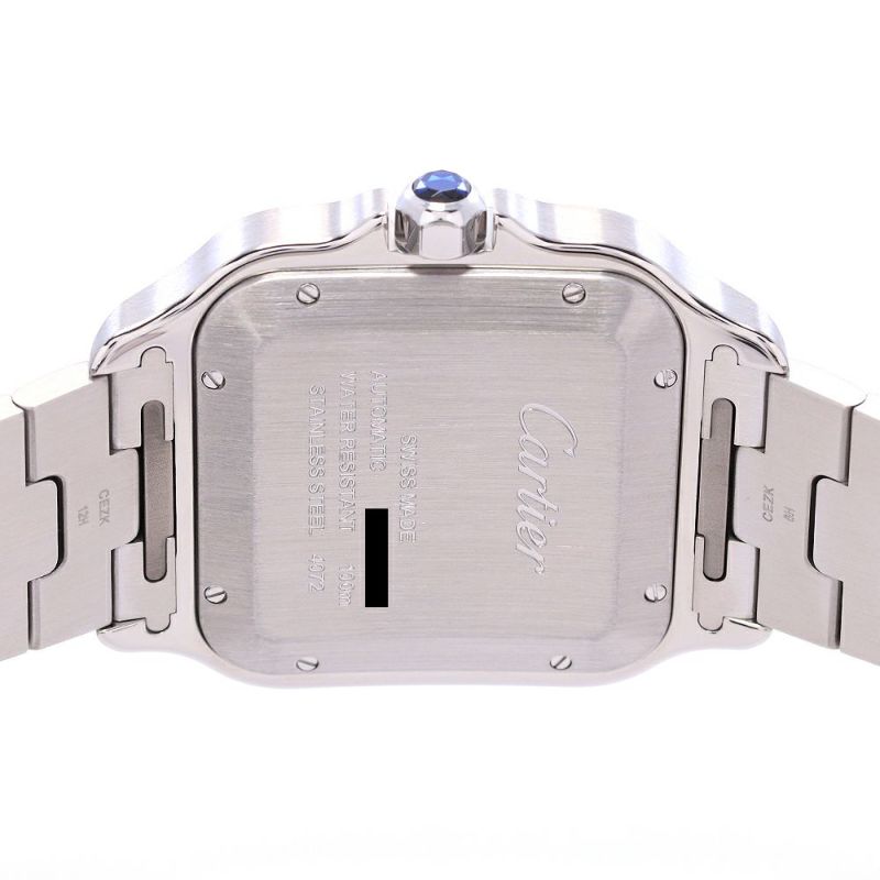 【中古】CARTIER SANTOS DE CARTIER WATCH LARGE MODEL カルティエ サントス ドゥ カルティエ ウォッチ LM WSSA0018
