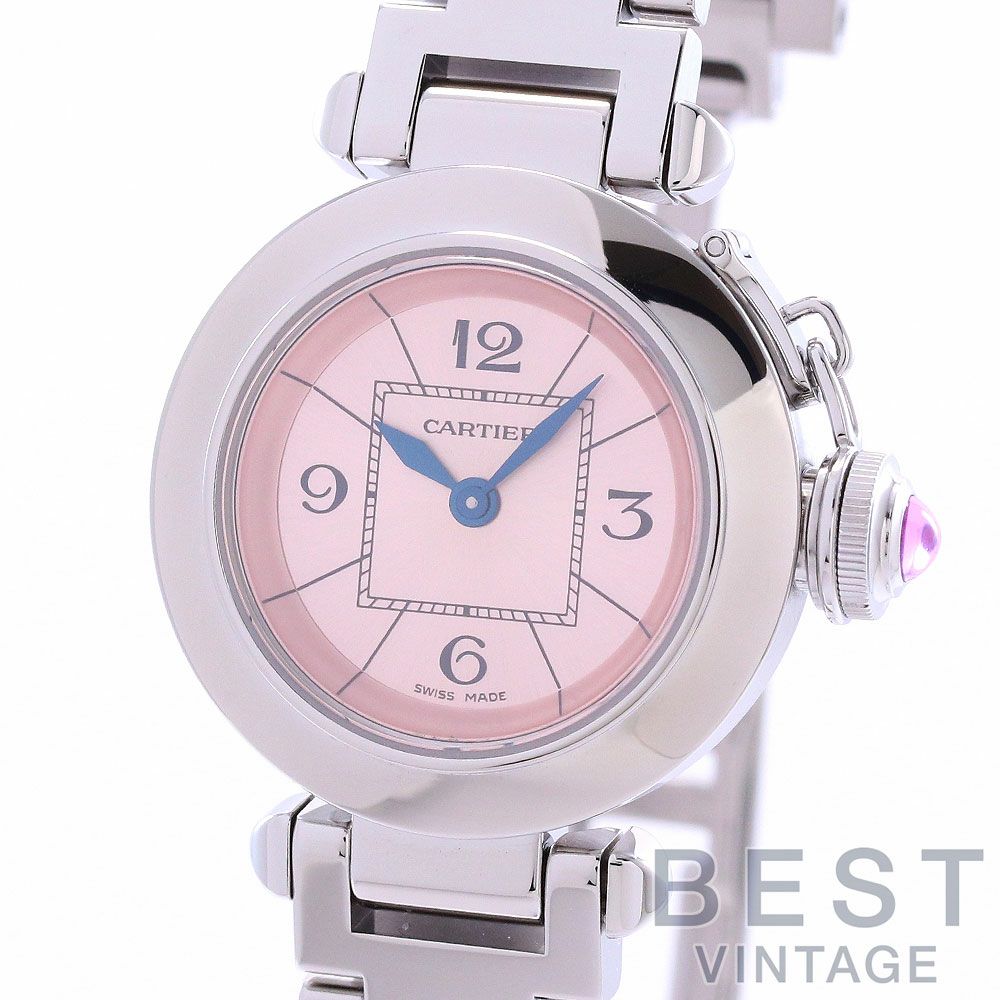【中古】CARTIER MISS PASHA WATCH 27MM カルティエ ミス パシャ ウォッチ 27MM W3140008