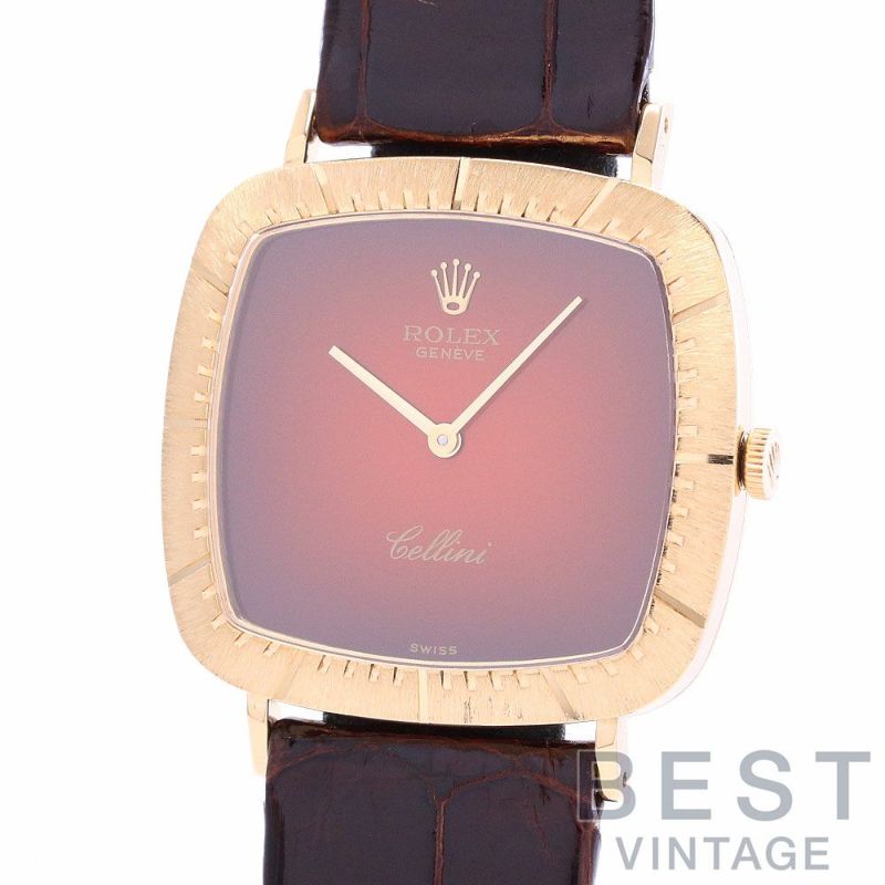 ROLEX GENEVE Cellini ロレックス 腕時計 チェリーニ ROLEX CELLINI（ロレックス チェリーニ）18KYG Round Case- JeJe