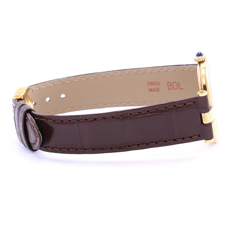 【中古】CARTIER MUST VANDOME WATCH LM VERMEIL カルティエ マストヴァンドーム LM ヴェルメイユ W1001853