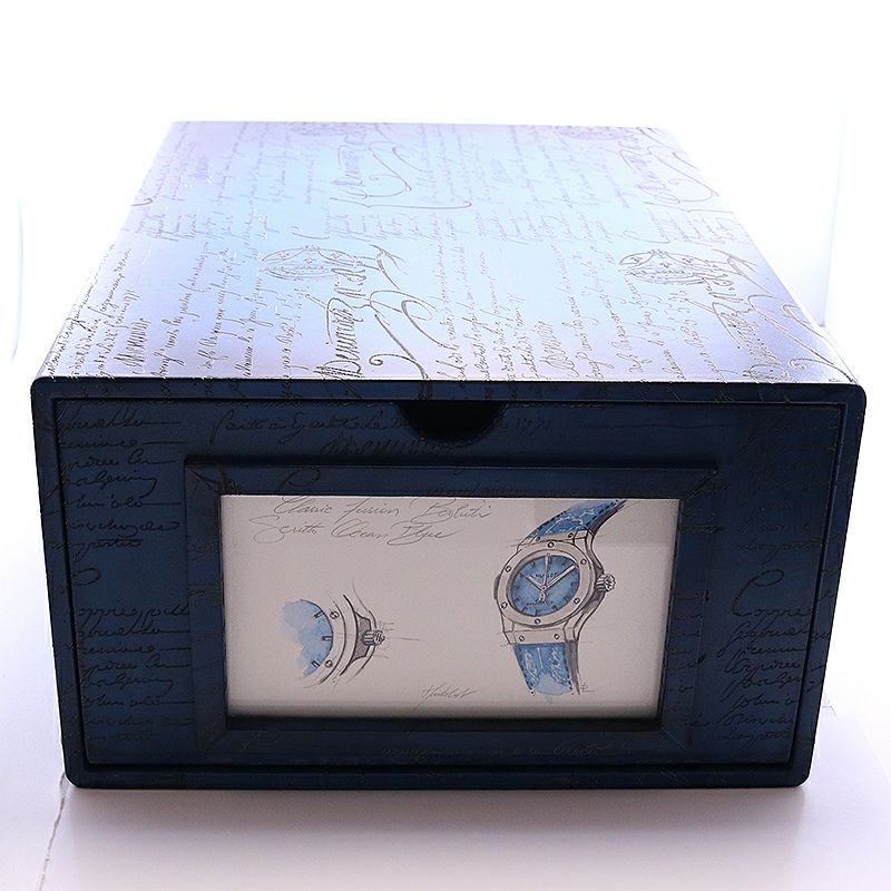 中古】HUBLOT CLASSIC FUSION BERLUTI SCRITTO OCEAN BLUE LIMITED 