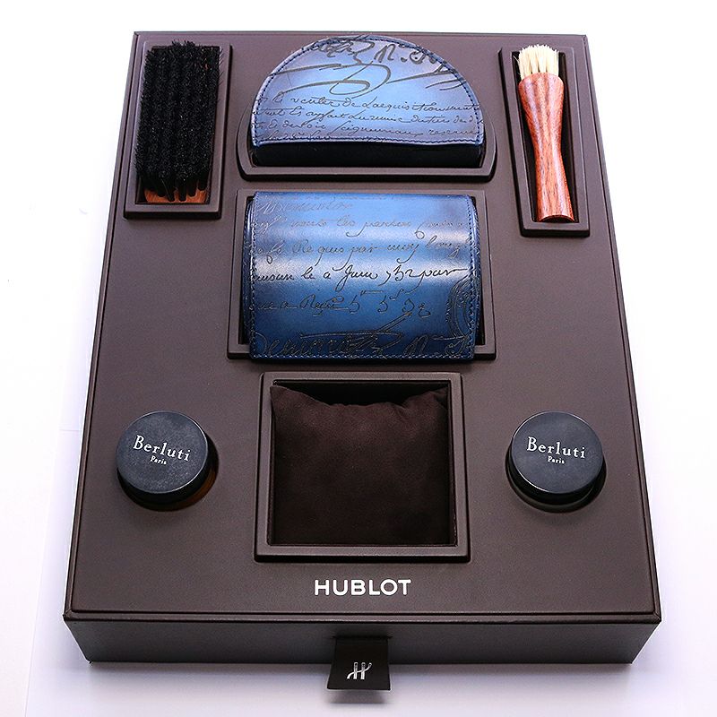 中古】HUBLOT CLASSIC FUSION BERLUTI SCRITTO OCEAN BLUE LIMITED 